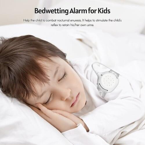 Bedwetting Alarm for Babies Enuresis Alarm with Light Sound and Vibration for Baby Children Adults Elder Child alarm
