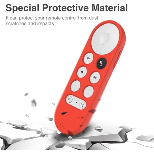 Remote Control Cover Case For Google Chromecast 2020 Silicone Protective Cover Case Home Audio Video Equipment Accessories