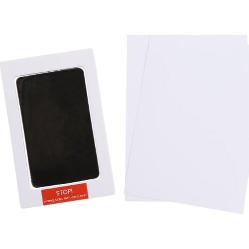 Newborn Baby Hand Foot Ink Pad Print Infants Full Moon Age Growth Photo Frame baby gift children birthday gift