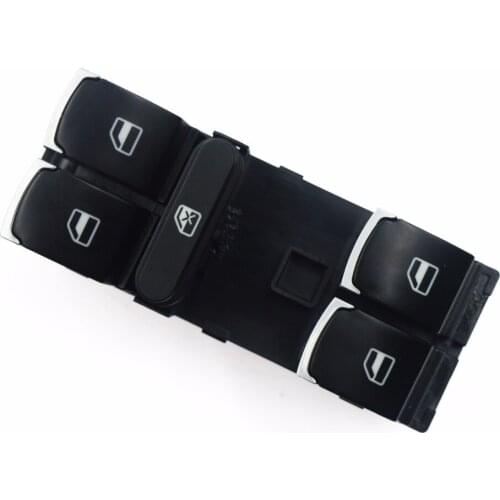 Power Master Window Switch Button For VW Jetta Golf MK5 MK6 GTI Rabbit Passat B6 3C Tiguan SEAT ALTEA LEON IBIZA 3C8 959 857