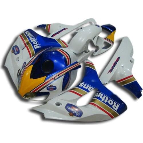 Motorcycle Fairing kit for HONDA CBR1000RR 06 07 CBR 1000RR 2006 2007 CBR1000 ABS Cool white blue Fairings set+gifts HG17