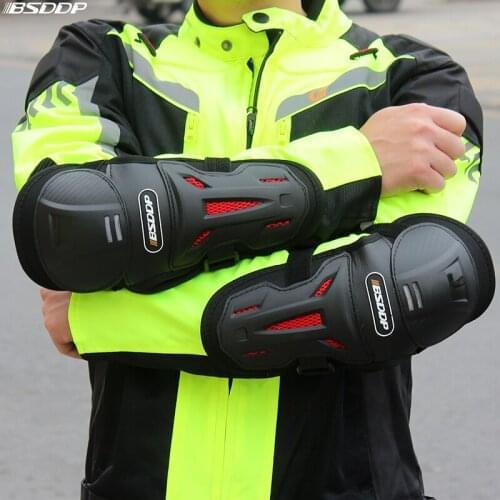 4pcs Motorcycle Motocross Sports Riding Protective Gear Knee Protective Equipment Elbow Kneepad