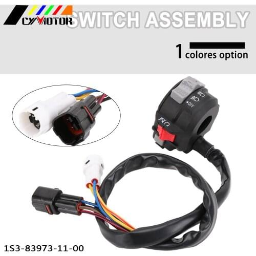 Switches Assembly Handlebar Switch Control Engine Run Off Headlight For Yamaha ATV RAPTOR YFZ YFZ450R YFZ450X KODIAK 450 700