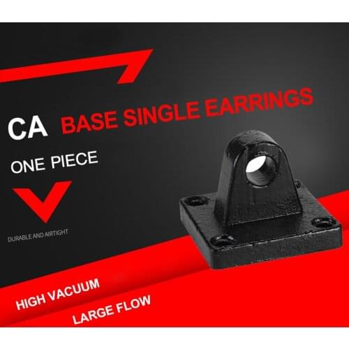 Pneumatic Accessories SC type standard cylinder CA single ear fixed seat bracket CA32/CA40/CA50/CA63/CA80/CA100/CA125 bore