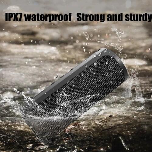 50W High Power Portable Bluetooth Speaker 6600mAh Stereo Sound Column IPX7 Wireless Boombox Surround Subwoofer Radio Receiver