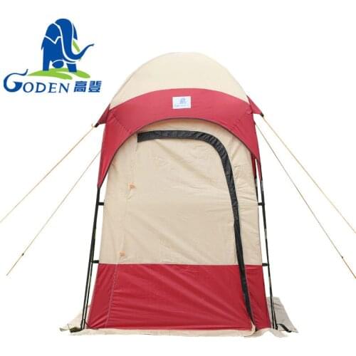 Outdoor Pop Up Camouflage Tent Camping Shower Bathroom Privacy Toilet Changing Room Shelter Single Moving Folding Tents
