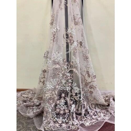 Christmas dress New pattern 5yards/bag JH16# Simple lace fabric embroidery for bridal wedding dress/sawing Free shipping