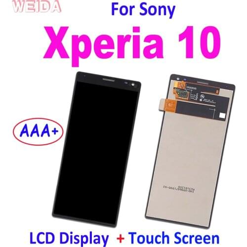 6.0" AAA+ LCD For Sony Xperia 10 LCD Display Touch Screen Digitizer Assembly For Sony X10 XA3 I3123 I3113 I4113 I4193 LCD