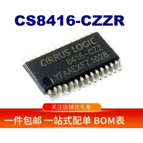 100% New&original CS8416-CZZR CS8416 TSSOP-28 192IC In Stock