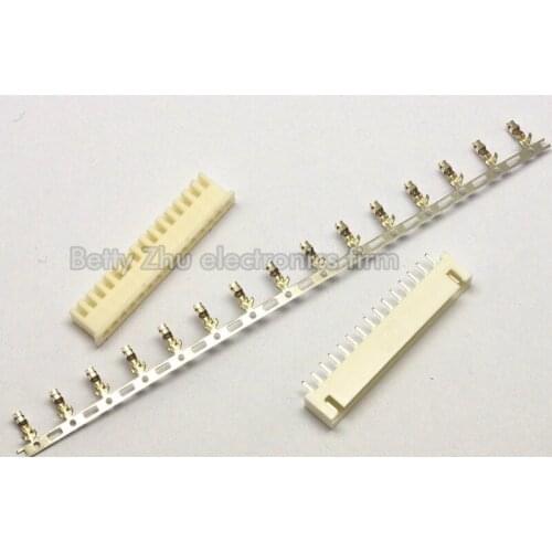 200PCS/LOT XH2.54-15P 15PIN terminal block 2.54MM pitch connector : plug + plastic Straight needle socket + terminal