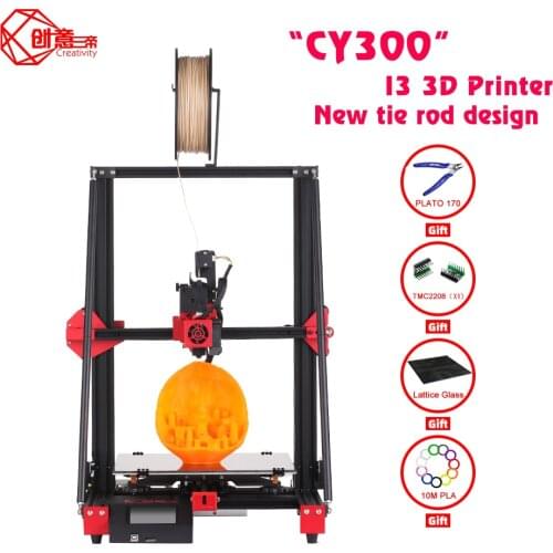 Creativity CY300 I3 3D printer ultra-quiet Main TMC2208 Driver Mute Supports Automatic Leveling large area printing size