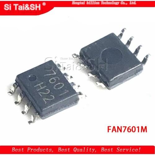 5PCS FAN7601M 7601 FAN7601 Silk screen 0001 LAF0001 SOP8