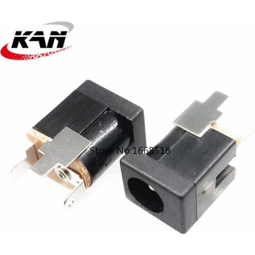 50pcs DC-013 DC socket 5.5*2.1mm power socket DC-013A power socket vertical DC power socket