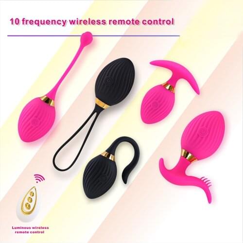 Wireless Vibrator Jump Eggs for Women G-Spot Simulator Kegel Balls Vagina Trainer Vibrating Egg Remote Control Adult Sex Toys