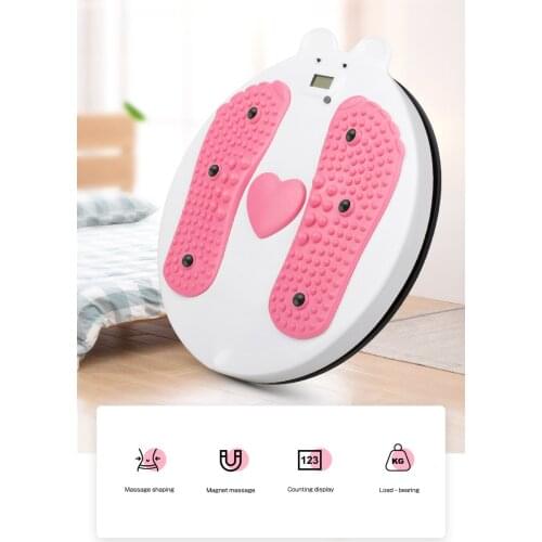 Home Balance Board Fitness Twisting Machine Abdomen Massage Turntable Magnet Sports Twisting Waist Tortuous Device Equipment