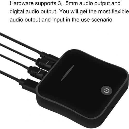 HOT SALES！！！2-in-1 Multifunctional Optical Fiber Bluetooth 5.0 Adapter Receiver Transmitter