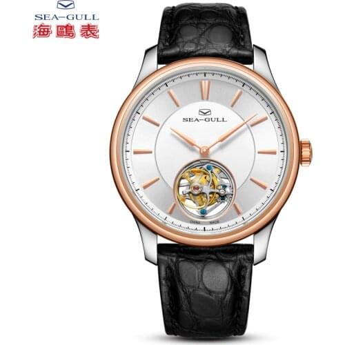 Seagull watch mens high-end luxury tourbillon long power leisure business manual mechanical watch 218.12.8801G