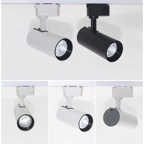 Track Lighting Head High Heat Dissipation Durable Easy to Install Durable Long Lasting for Indoor Outdoor ND998