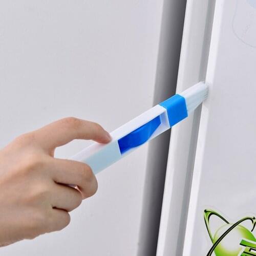 Useful Window Door Keyboard Gap Cleaning Brush Small Household Dustpan Cleaning Brush Kitchen And Toilet Groove Cleaning Brush