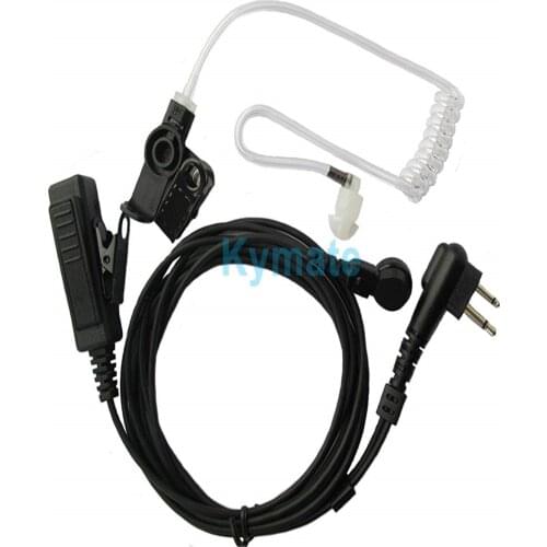 FBI Surveillance Acoustic Air Tube Earpiece Headset for Motorola Walkie Talkie Radio GP3688 GP300 GP308 GP88 CP040 CP100 CP200