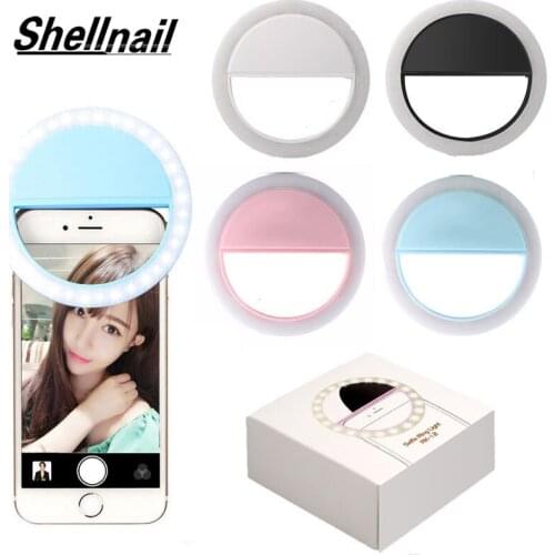Телефонные вспышки и селфи-огни Shellnail China At AliExpress