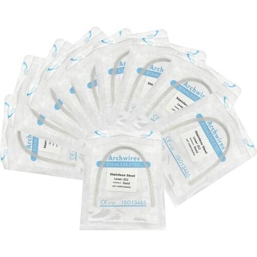 Stainless Steel Super Elastic Round Arch Wire( Set of 100pcs)