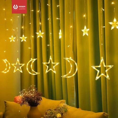 Christmas Lights Decorative Lights Hot Sale Valentines Day Led Heart Curtain Light