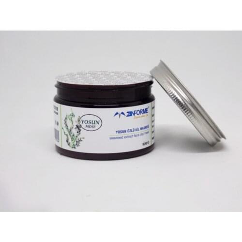 100% Natural and Herbal Seaweed Extract Clay Mask, Clay Mask with Seaweed Extract, 150 Ml