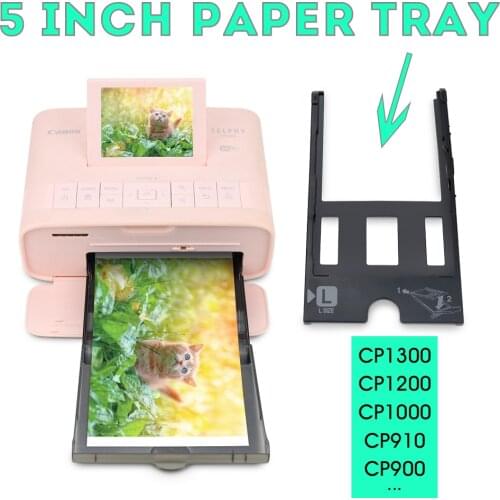 5 inch Printer Paper Input Tray L Size Tray PCPL-CP400 Compatible Canon Selphy CP1300 Selphy CP1200 Selphy CP1000 89*119mm Paper