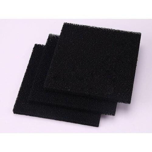 5Pcs/lot High Quality Activated Carbon Filter Sponge For 493 Solder Smoke Absorber ESD Fume Extractor 13*13*1cm Black