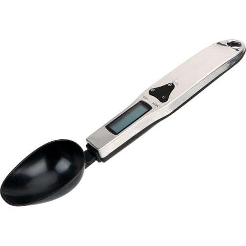 LCD Digital 500g/0.1g Electronic Spoon Coffee Milk Tea Sugar Baking Spoon Useful Food Thickening Measuring Spoon Kitchen Tools