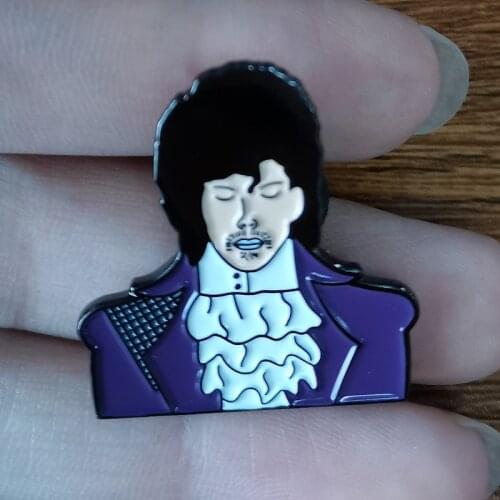 Prince Ruffle Enamel Pin