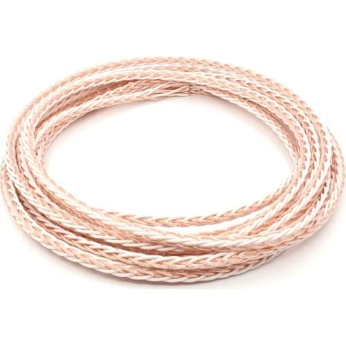Hi-End 4TC Speaker Cable OCC Copper Audiophile Speaker Wire For AMP /SPEAKER