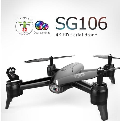 WiFi FPV RC Drone With 4K 1080P Optical Flow HD Aerial Camera Fixed Altitude Mode Follow Me Foldable Remote Control Quadcopter