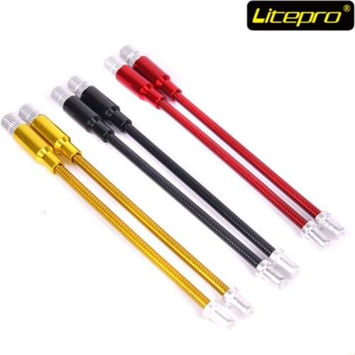 LITEPRO Folding bike Bicycle Flexible Brake Cable Guide Adjustable Front/Rear Bike Parts Cycling Parts For Birdy Bicycle