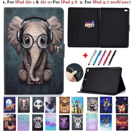 Magnetic Stand Shell For IPad 9.7 Case 2018 2017 6th 5th Generation Coque For IPad Air 2 Cover Air 1 Air2 9.7 inch A1823 A1893