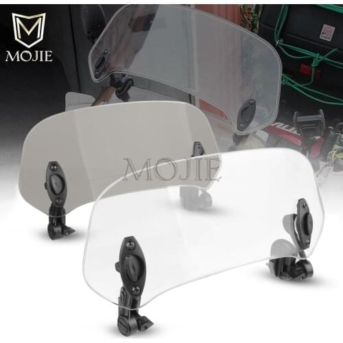 Motorcycle Windshield Extension Spoiler Windscreen Air Deflector For YAMAHA YZF R125 R1/R1M/R1S R3 R6 R15 R25 TMAX530 SX/DX