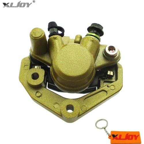 XLJOY Front Brake Caliper For 50cc 2-Stroke Black Cat Roughhouse Scooters
