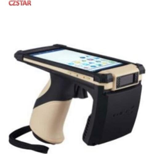 Impinj r2000 support 500multi tags reading Handheld RFID Reader with Android 6.0 smart Mobile systems RFID GPRS WIFI bluetooth