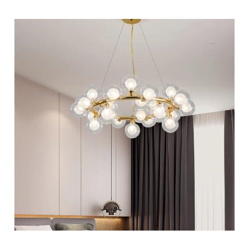 2021 Modern LED Bubble Chandelier Lighting for Luxury Living Dining Room Luminaire With G4 Led