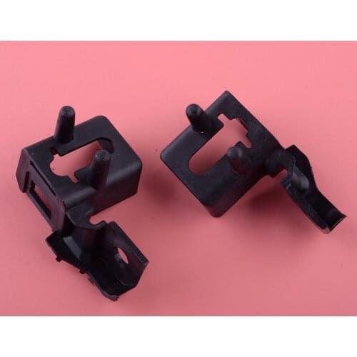 1 Pair Left Right Headlight Lamp Small Mount Bracket Fit for Ford Fusion Lincoln MKZ Base Sedan 4-Door DS73-16K808 DS73-16K809