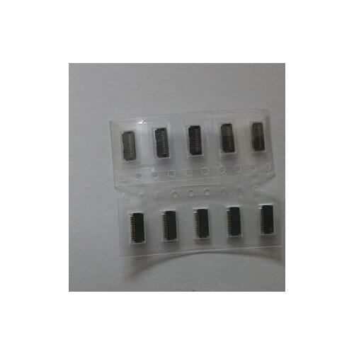 100pcs/lot for iPad Air 5 Home Button FPC Connector socket plug 14pin on mainboard