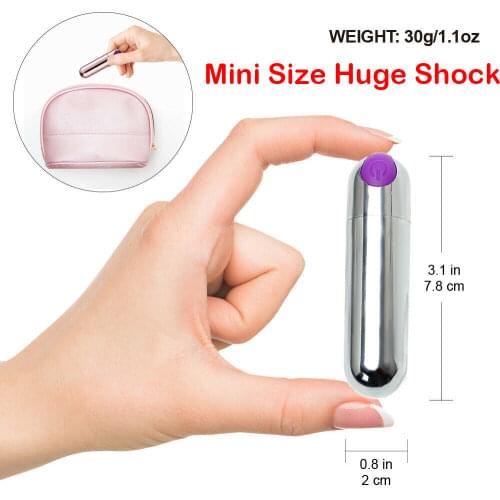 2020 New Fashion 10 Vibration Modes Waterproof Rechargeable Mini Vibrator Wireless Massager Women Magic Multi Speed Wand Massage