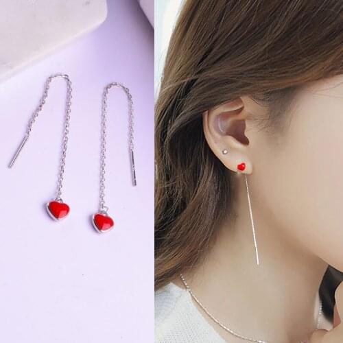 Женские серебрянные серьги Amader China At AliExpress
