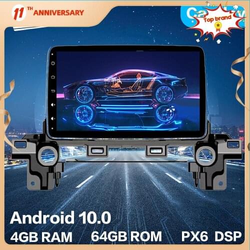 Aotsr Android 10.0 4+64G Car Radio Player GPS Navigation Car Stereo HD Multimedia Unit For Mazda CX-5 CX5 2017 2018 DSP Carplay