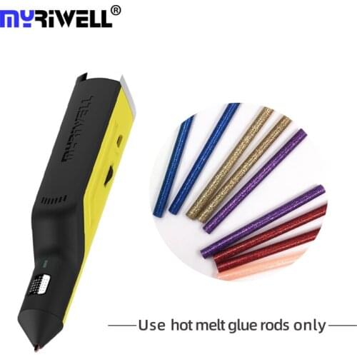 Myriwell RS-100A USB wire hot melt glue gun wireless 3D pen best sellers silk fixing tool The Best Gift
