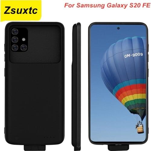 For Samsung Galaxy S20 FE Battery Case 5500Mah Charger Case S20FE 5G Power Case Bank For Samsung Galaxy S20 FE Battery Case