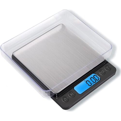 Small Digital Food Scale Ounce/OZ and Gram Scale, Kitchen Scale 3000g/0.1g High Precision for Baking, Soap Making, Jewelry