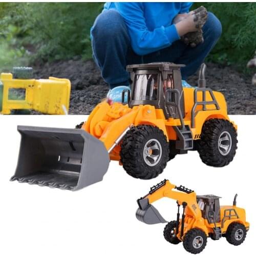 Remote Control Excavator Engineering Construction Vehicle Car Model Toys Gift
