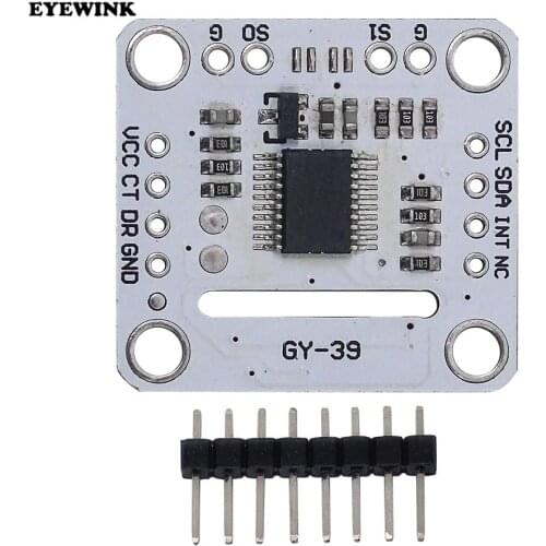 GY-39 serial port MAX44009 light intensity BME280 temperature and humidity atmospheric pressure sensor module